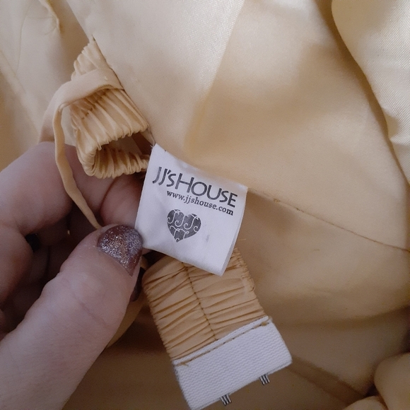 JJ's House Sweetheart Floor Length Tulle Prom Dress With Sequins Z12 - Picture 11 of 13